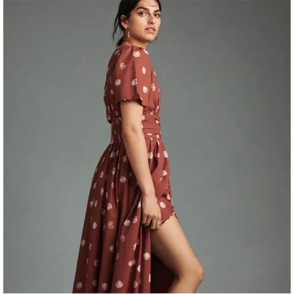 Anthropologie Katerina Button-Front Dress - Picture 4 of 7